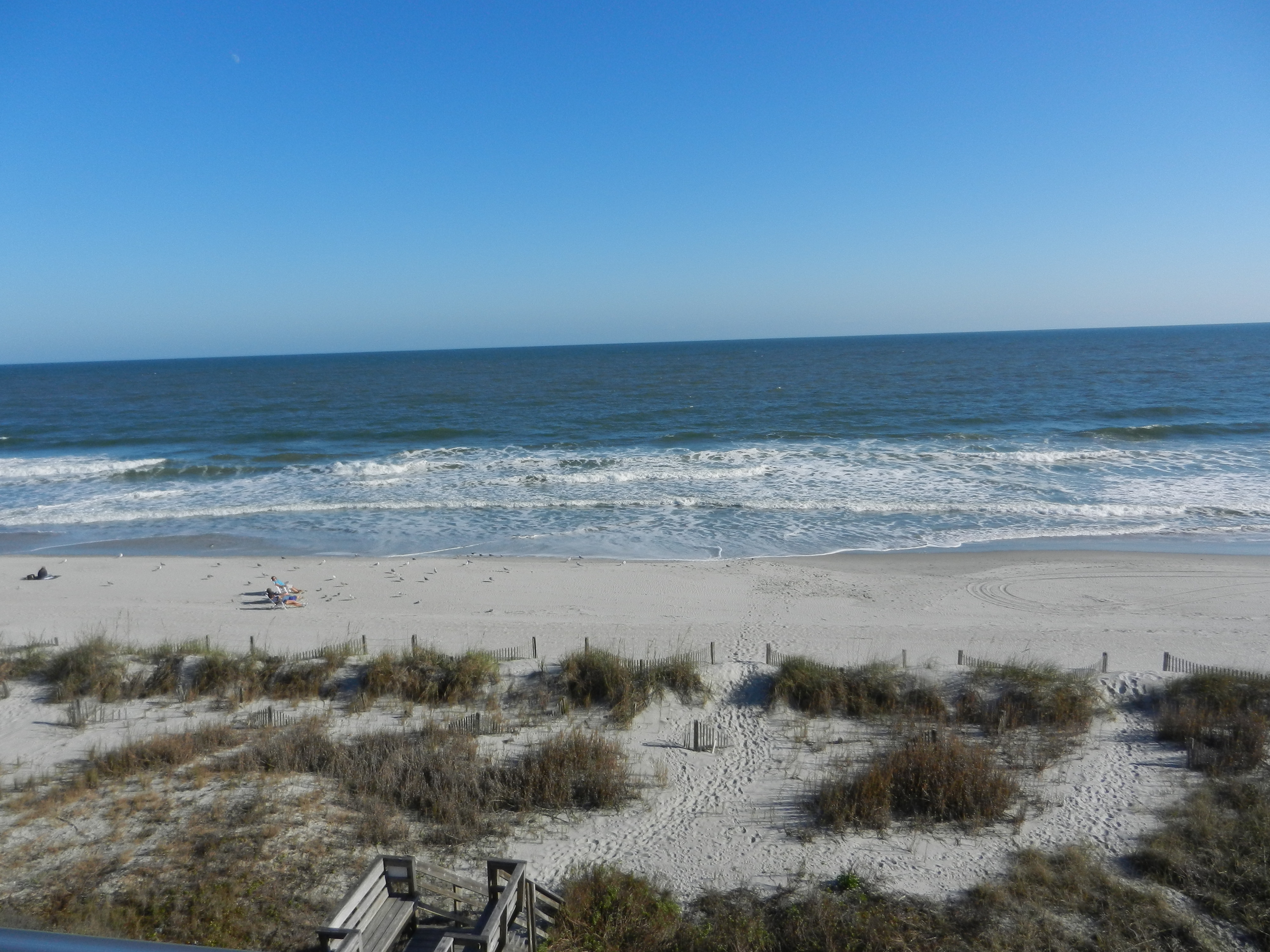 View of Surfside Beach and the Atlantic Ocean from Princeton House 1 - Unit 6